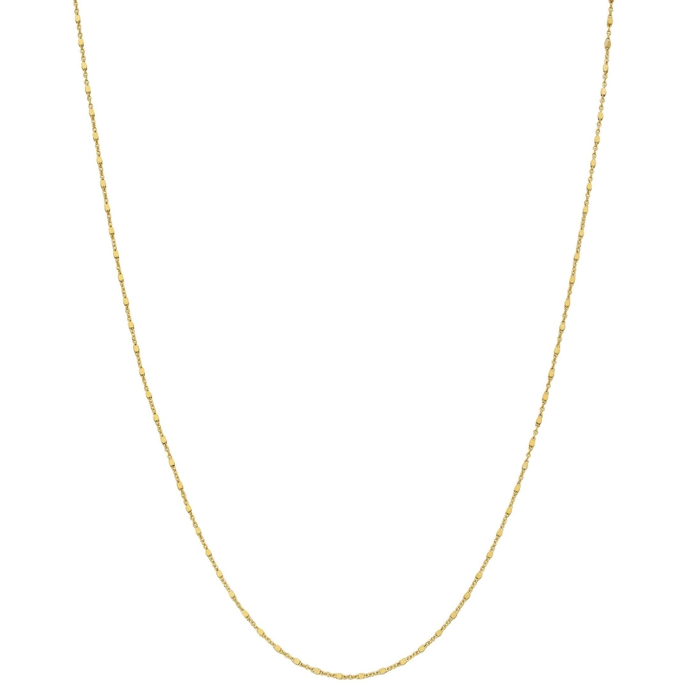 Giani Bernini 18k Gold-Plated Silver 1.25mm Square Fancy Link 20" Chain Necklace - Picture 6 of 7